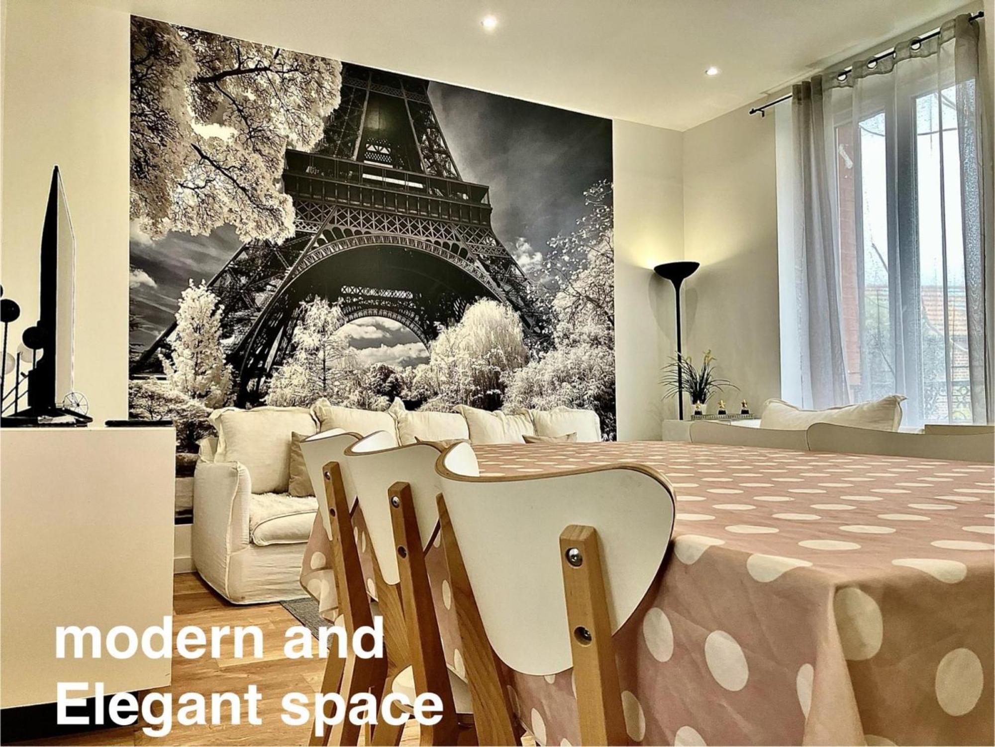 Paris City-Le Raincy - Facing Station - 4 To 8 Pers المظهر الخارجي الصورة
